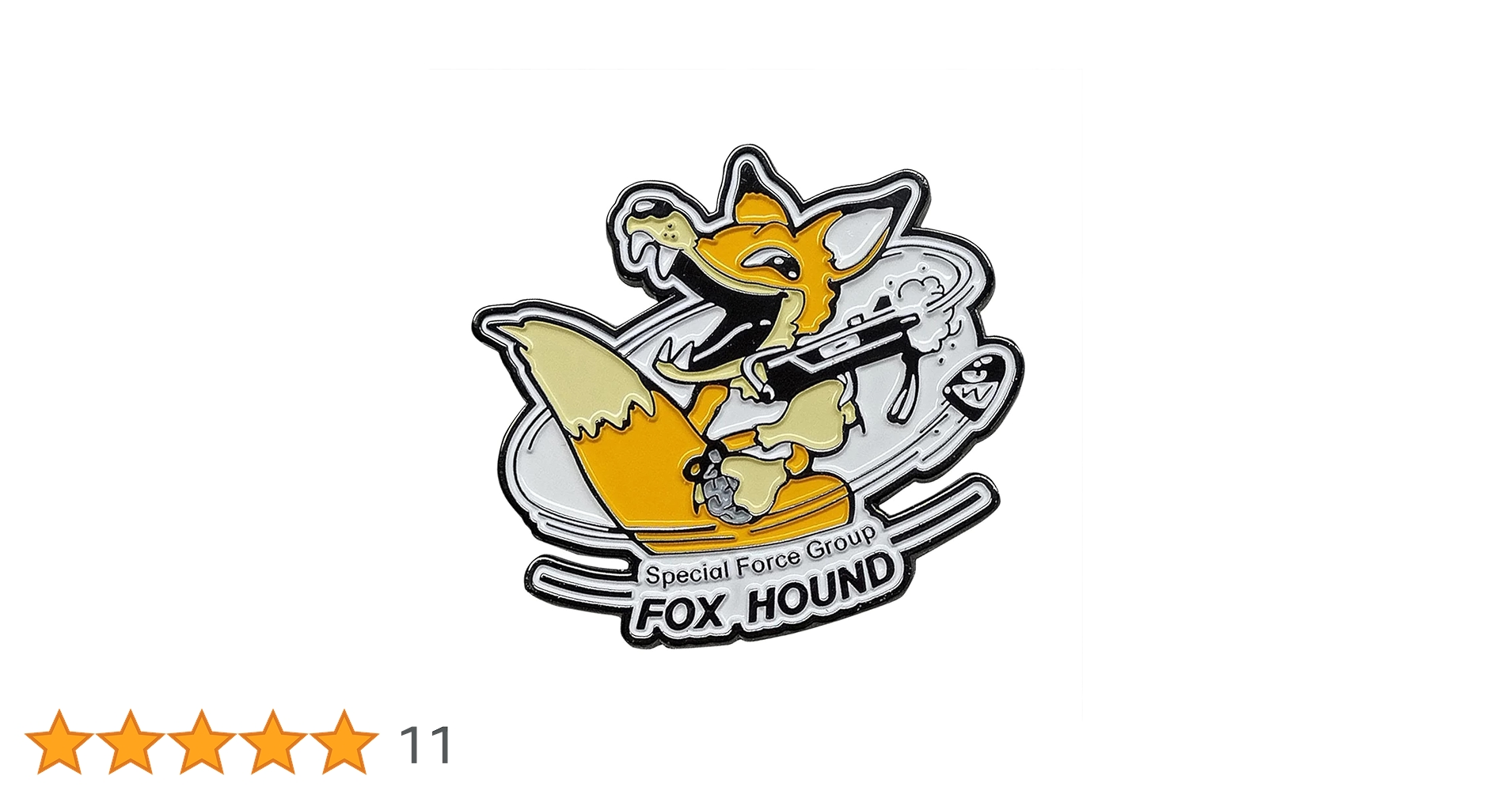 Metal Gear Solid Limited Edition Pin Badge | FOXHOUND